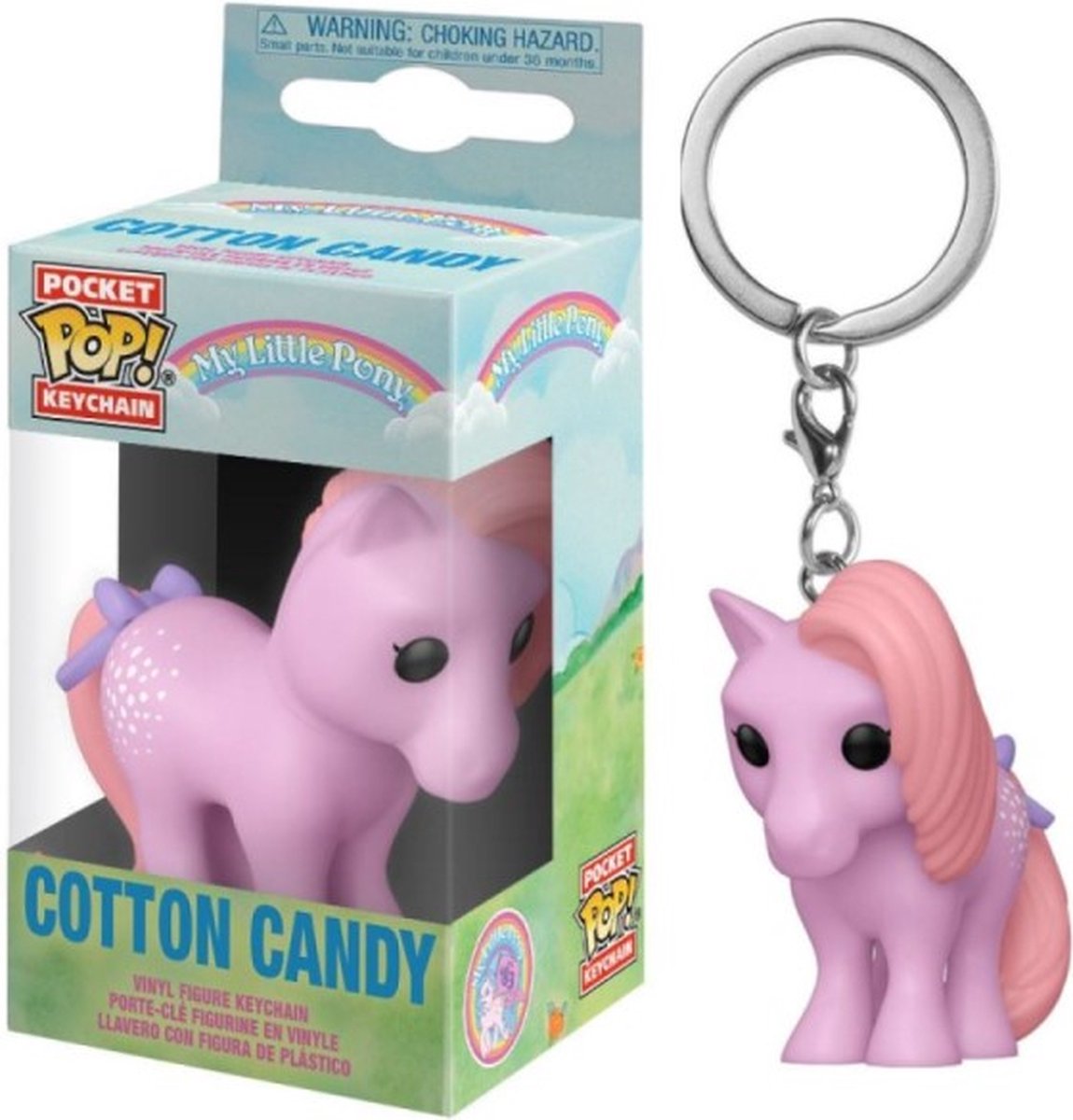 Pocket Pop!  Schlüssel bund: Mein kleines Pony-Zuckerwatte