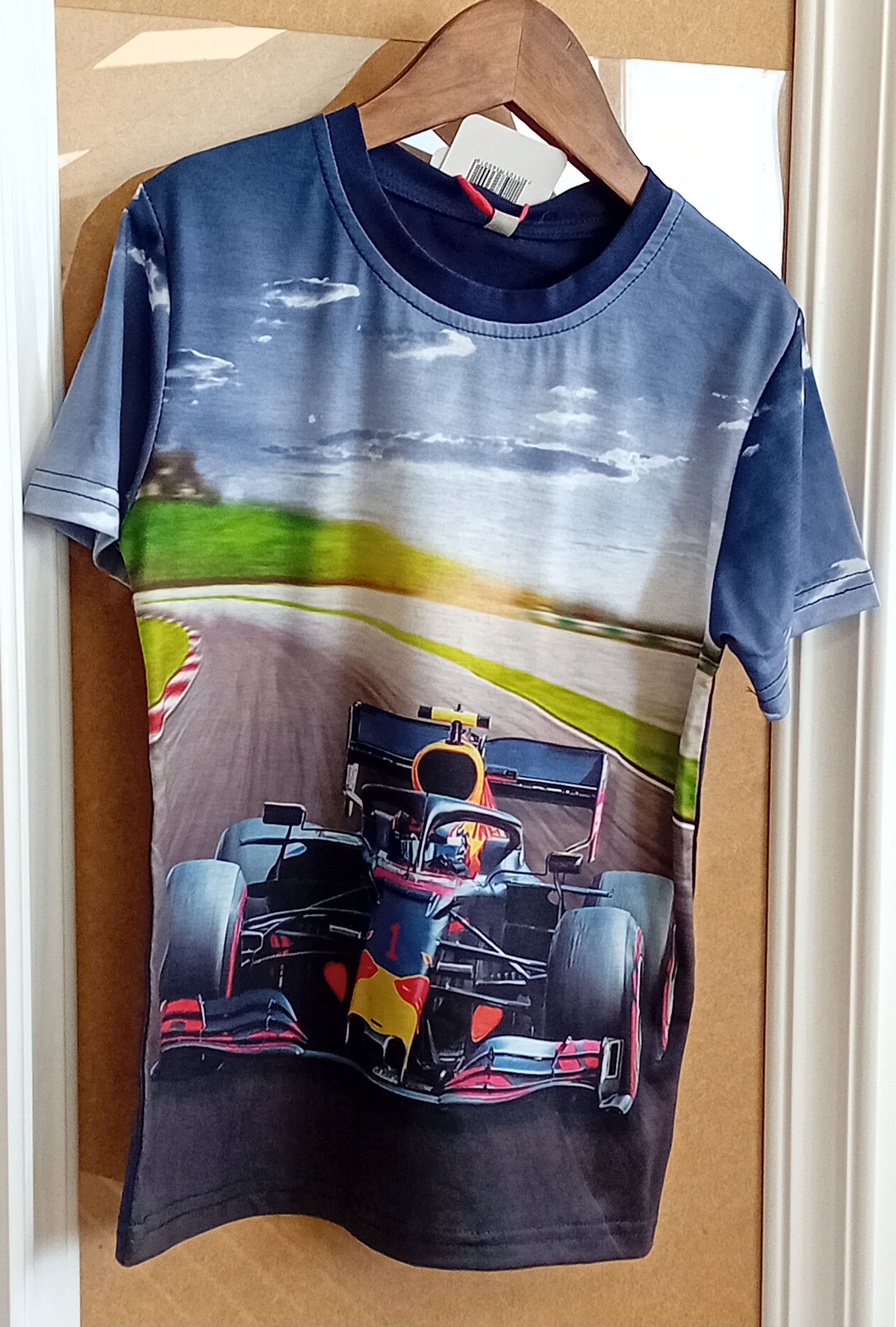 Mooie race wagen shirt formule 1
