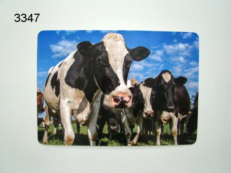 Placemat with cows