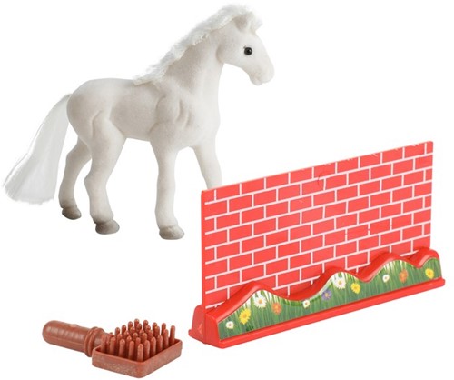 Toi-Toys paardje met hindernis 10 cm