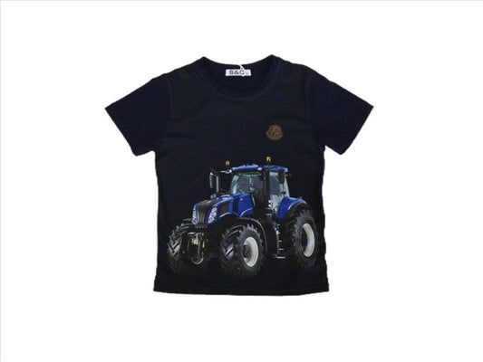 Stoer zwart shirt met New Holland