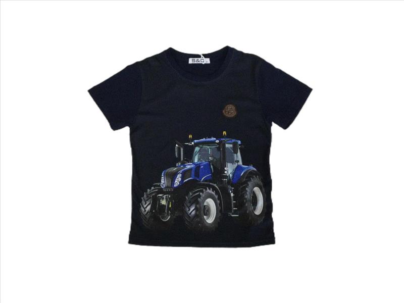 Tough black shirt with New Holland