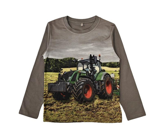 Grijze Longsleeve Met Fendt tractor