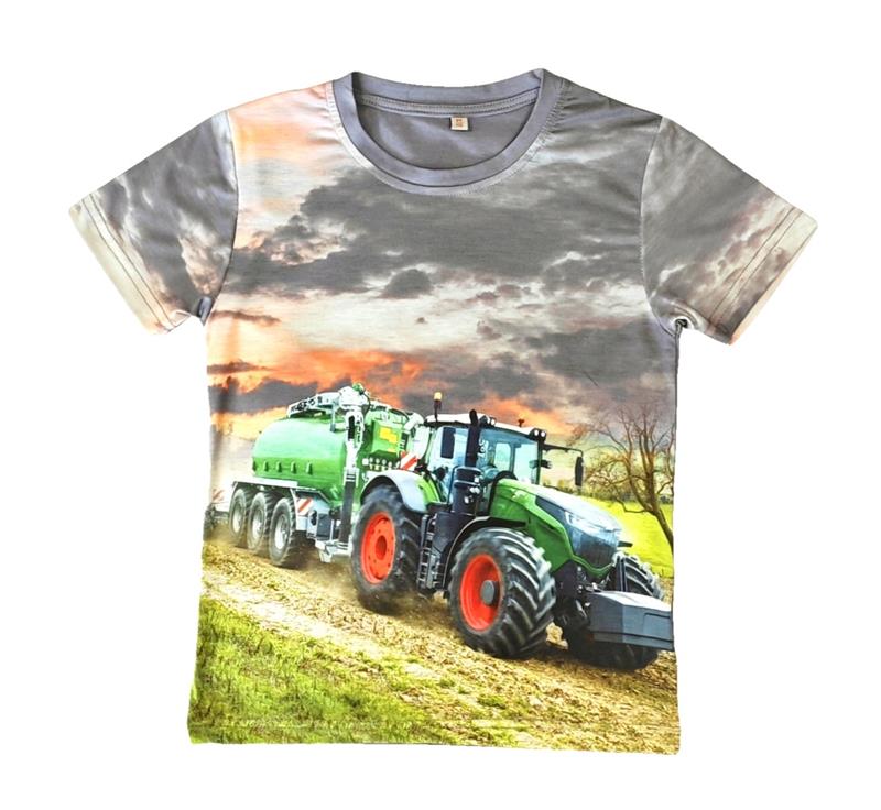 Grijs shirt met Fendt Tractor