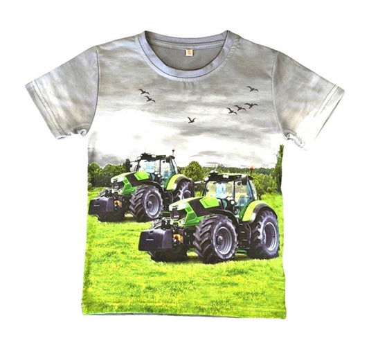 Grijs shirt met DeutzTractor