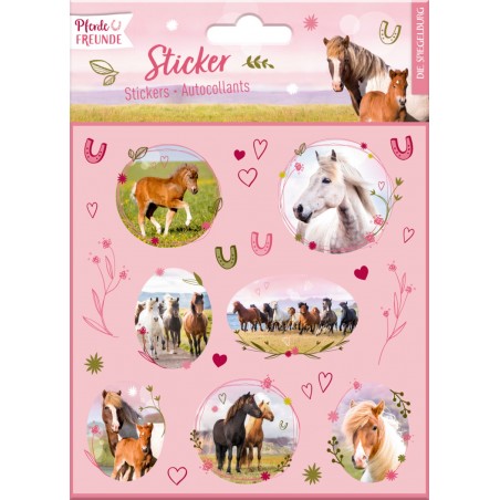 Stickers met paardjes