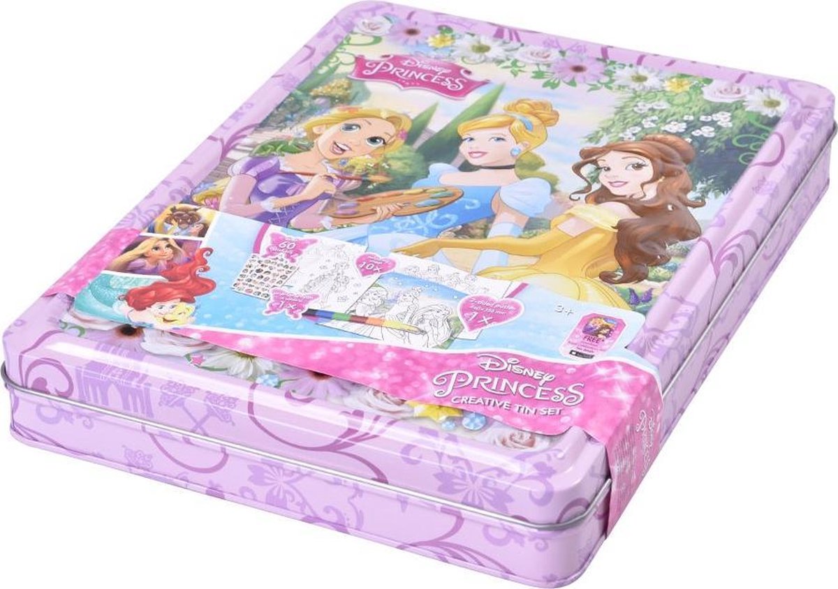 Disney Princess Creative Set in Tinnen Box