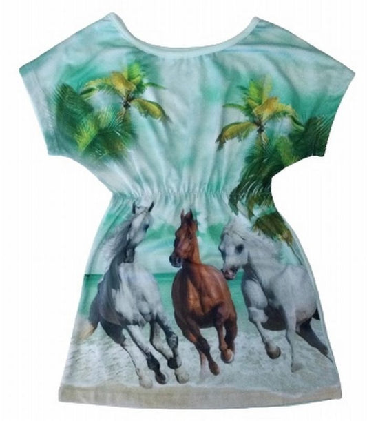 Horse dress at the beach