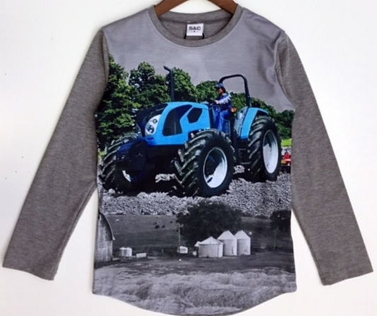 T-shirt à manches longues avec Landini