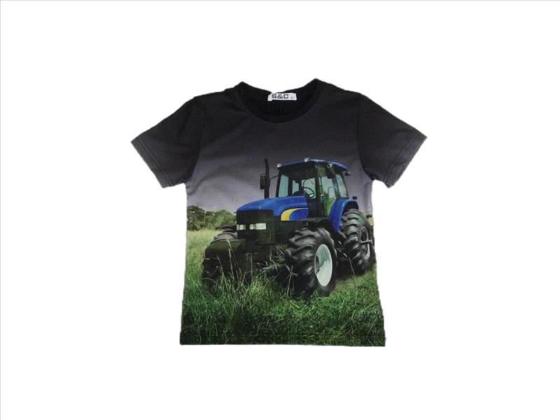 Black shirt with New Holland