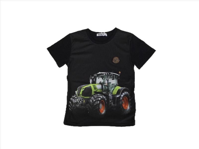 Black shirt with Claas
