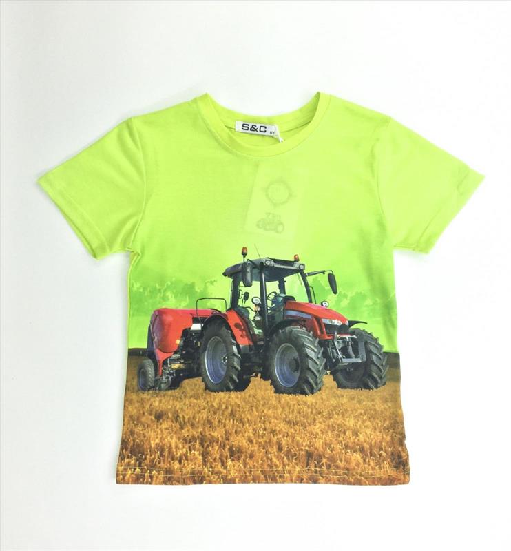 Geel Traktorhemd Massey Ferguson