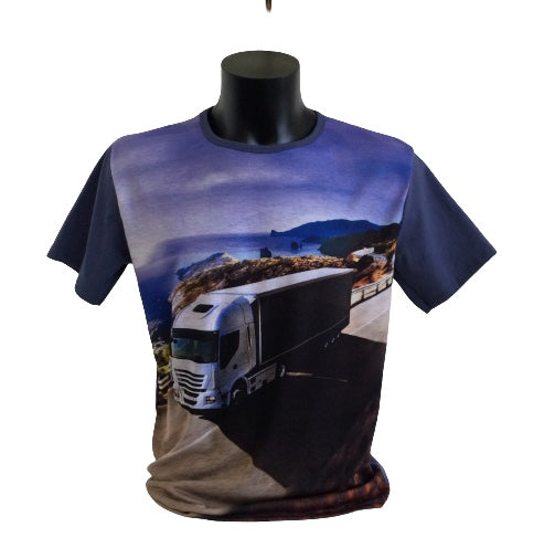 kinder Vrachtwagen shirt met Iveco