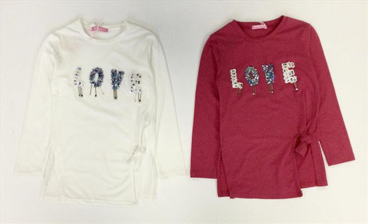 Longsleeve met Love